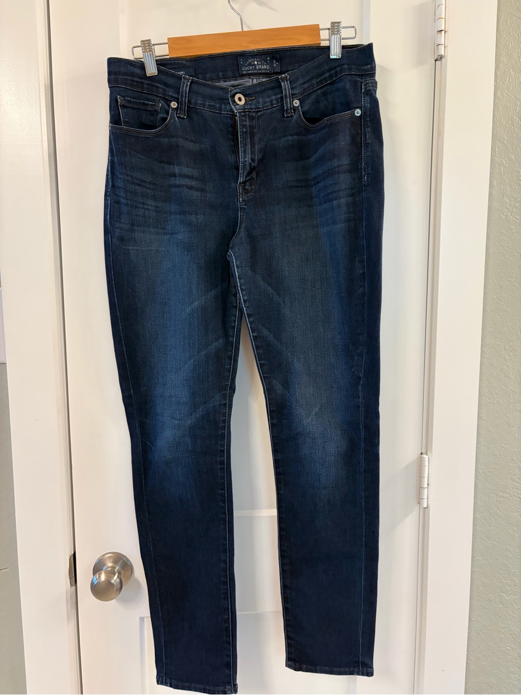 Lucky Brand Dark Indigo Skinny Jeans
